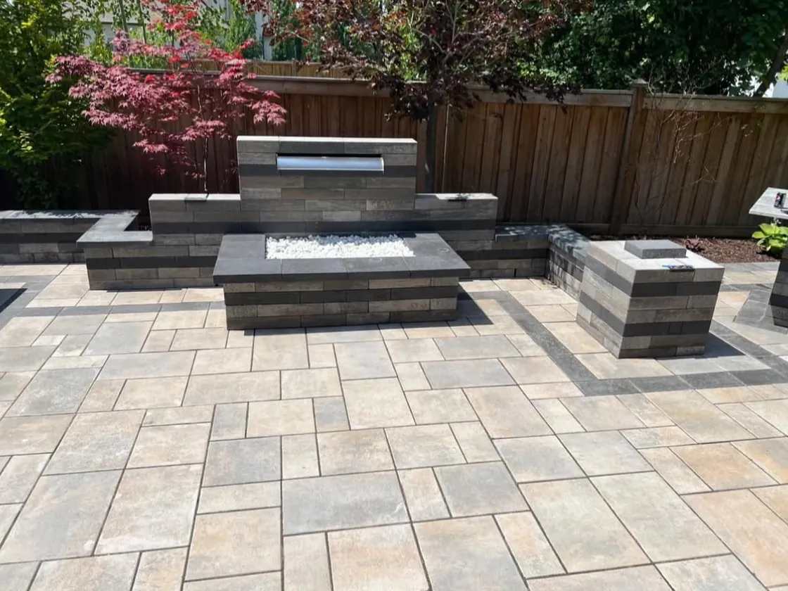 Petra Landscaping crew delivering a premium outdoor build